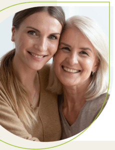Tochter und Mutter