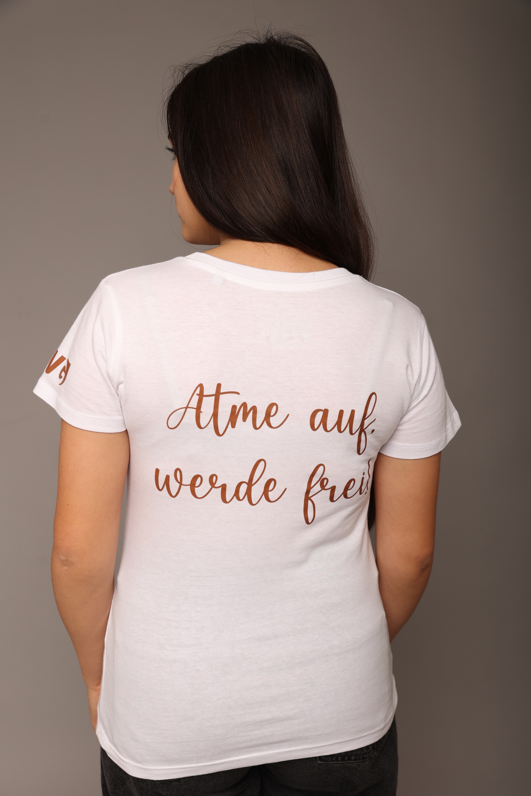 Damen T-Shirt "Atme auf" – Bild 2