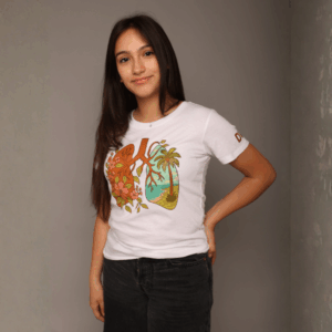 Damen T-Shirt "Atme auf"