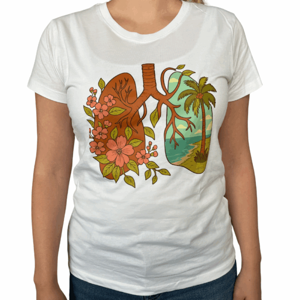 Damen T-Shirt "Atme auf"